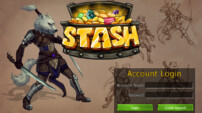 Stash login screen.